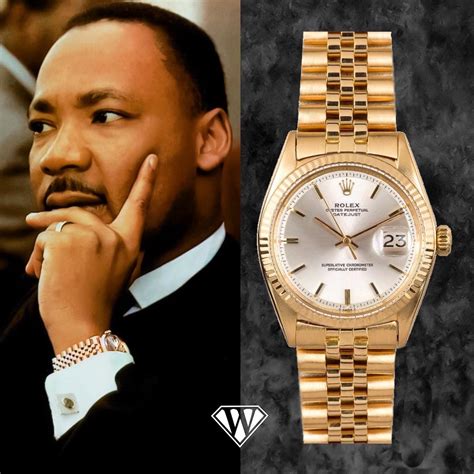 did martin luther king wear a rolex|marin luther king watch.